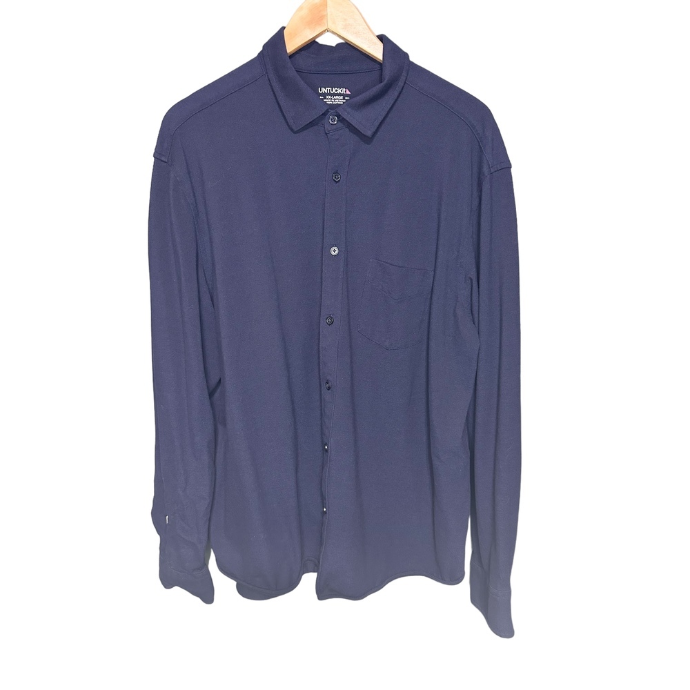 UNTUCKit Mens Button Down Shirt Long Sleeve Flannel XXL​